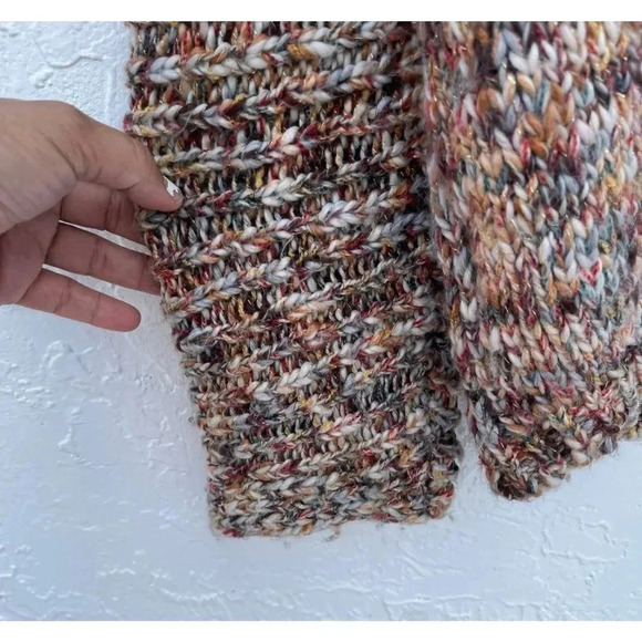 H&M Womens Long Sleeve Open Front Cardigan Sweater Multicolor Sz M - Picture 5 of 13